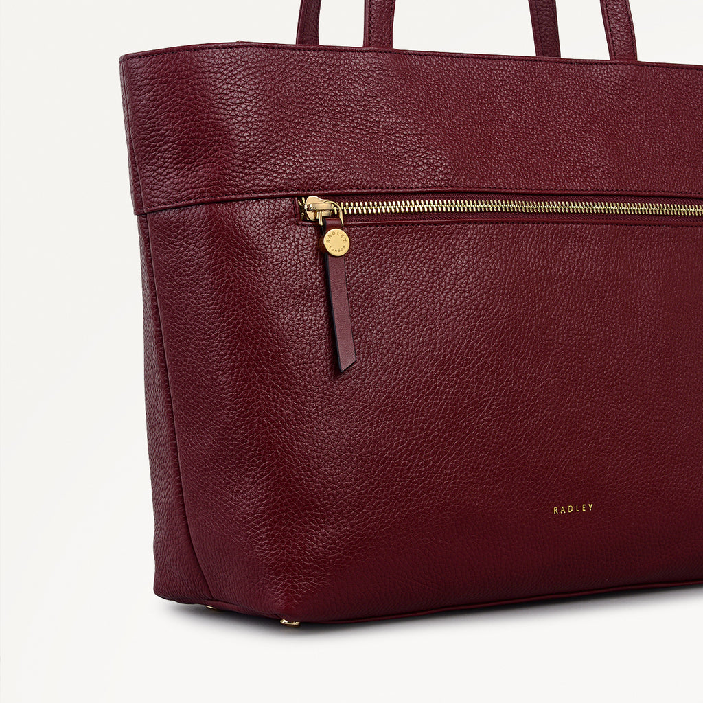 Fountain Road - Medium Ziptop Tote