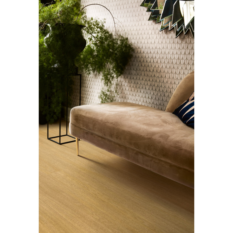 Sol en vinyle Glomma Pad Pro chêne mousse chaleureux 1,9 m² PERGO