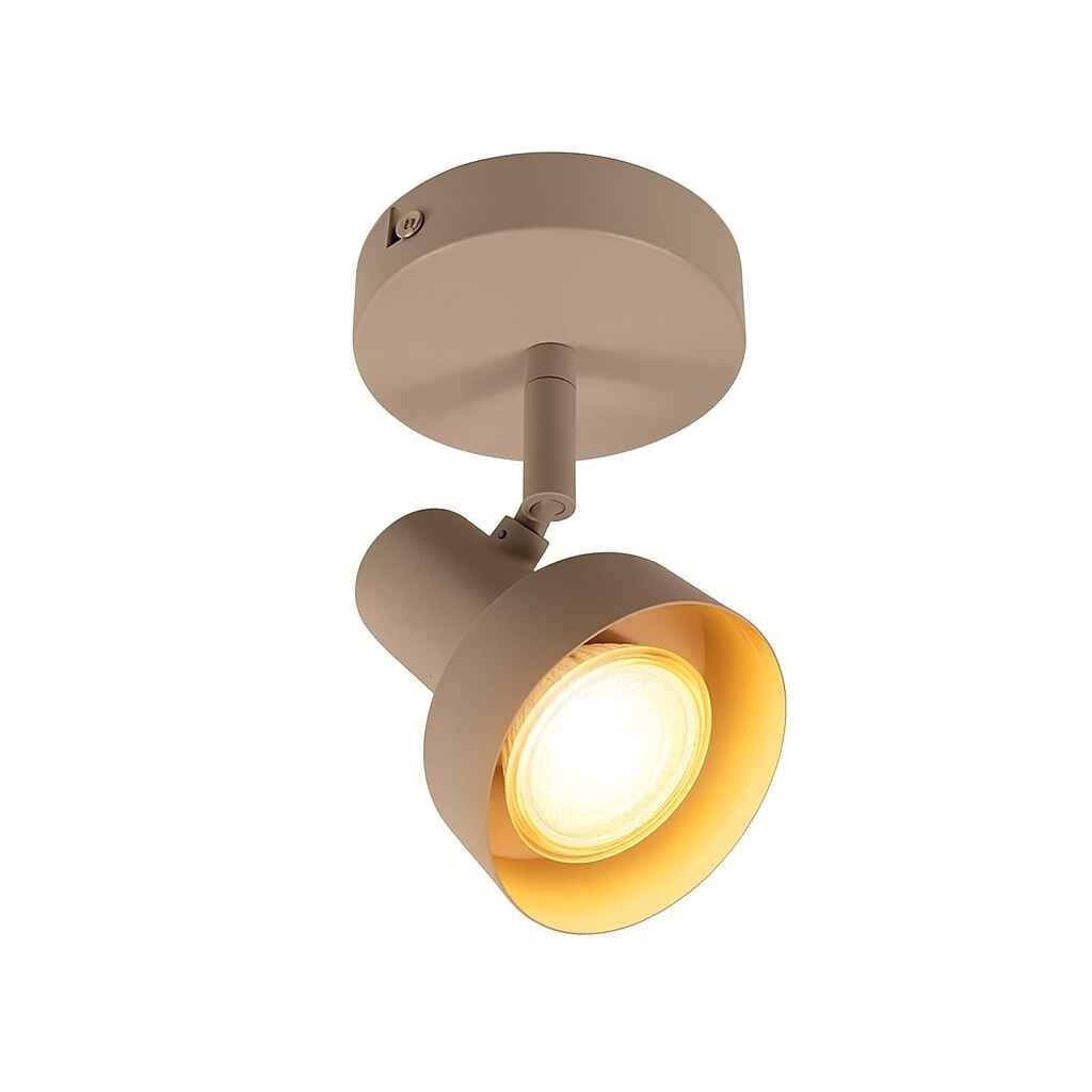 Freelight spot Lunata - 1 lichts - 10 x 15  cm - beige