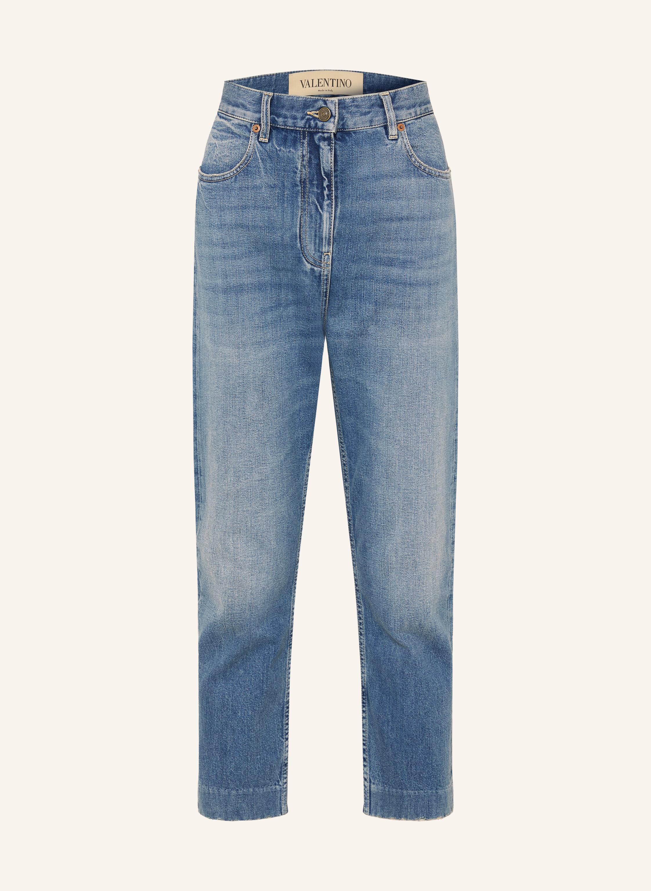 VALENTINO Cropped Jeans SOLID