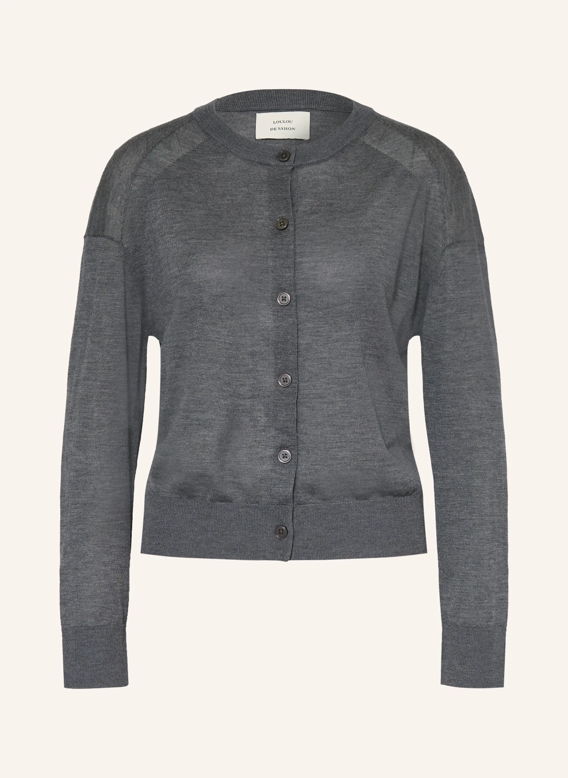 LOULOU DE SAISON Strickjacke KITA aus Cashmere