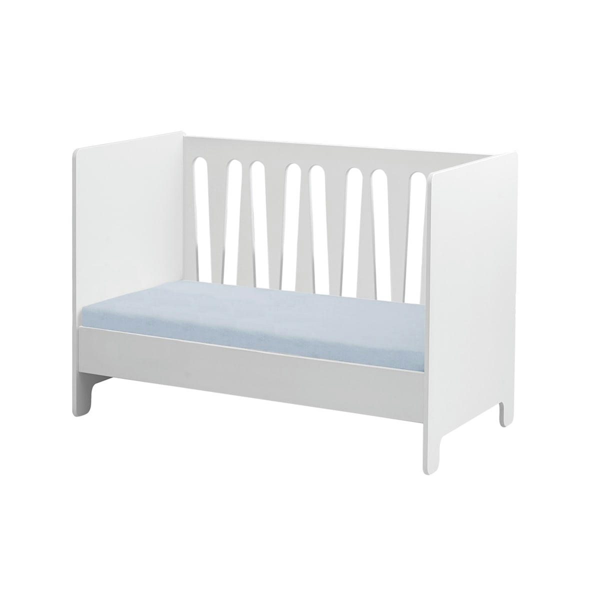 MOON - Lit bébé 60x120 blanc