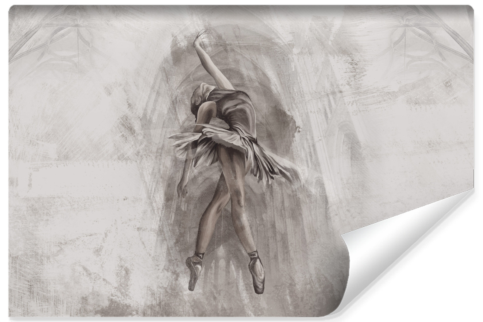 Fototapeta Abstrakcyjna Balerina 90x60cm