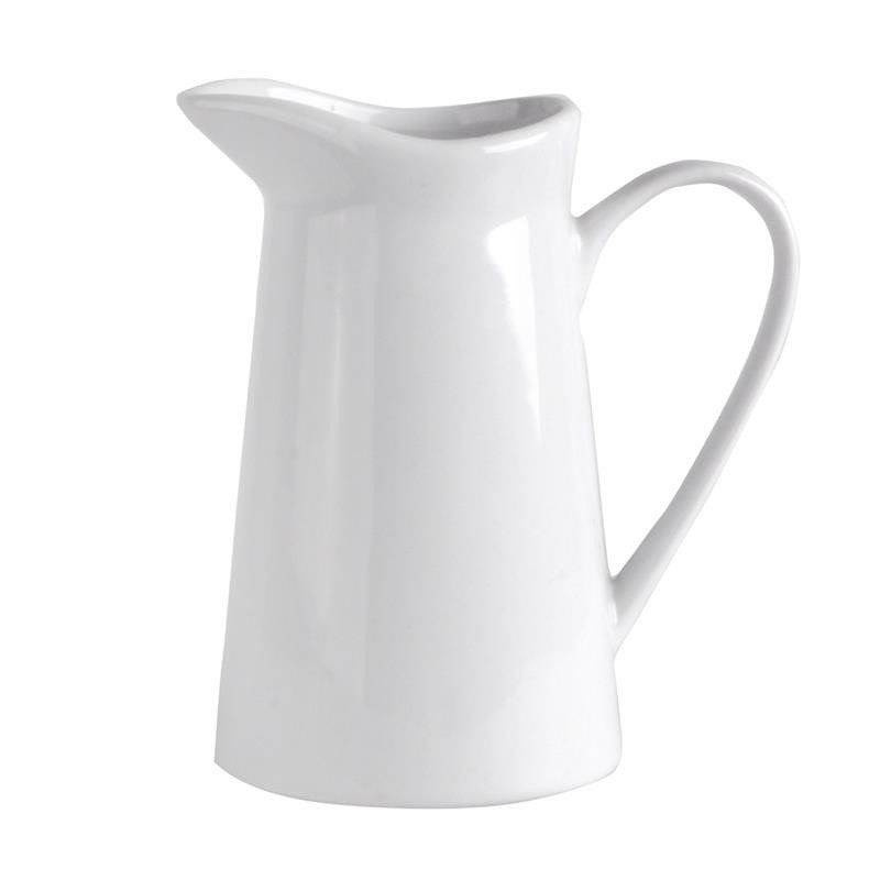 Mlecznik dzbanek porcelanowy na mleko biały 200 ml