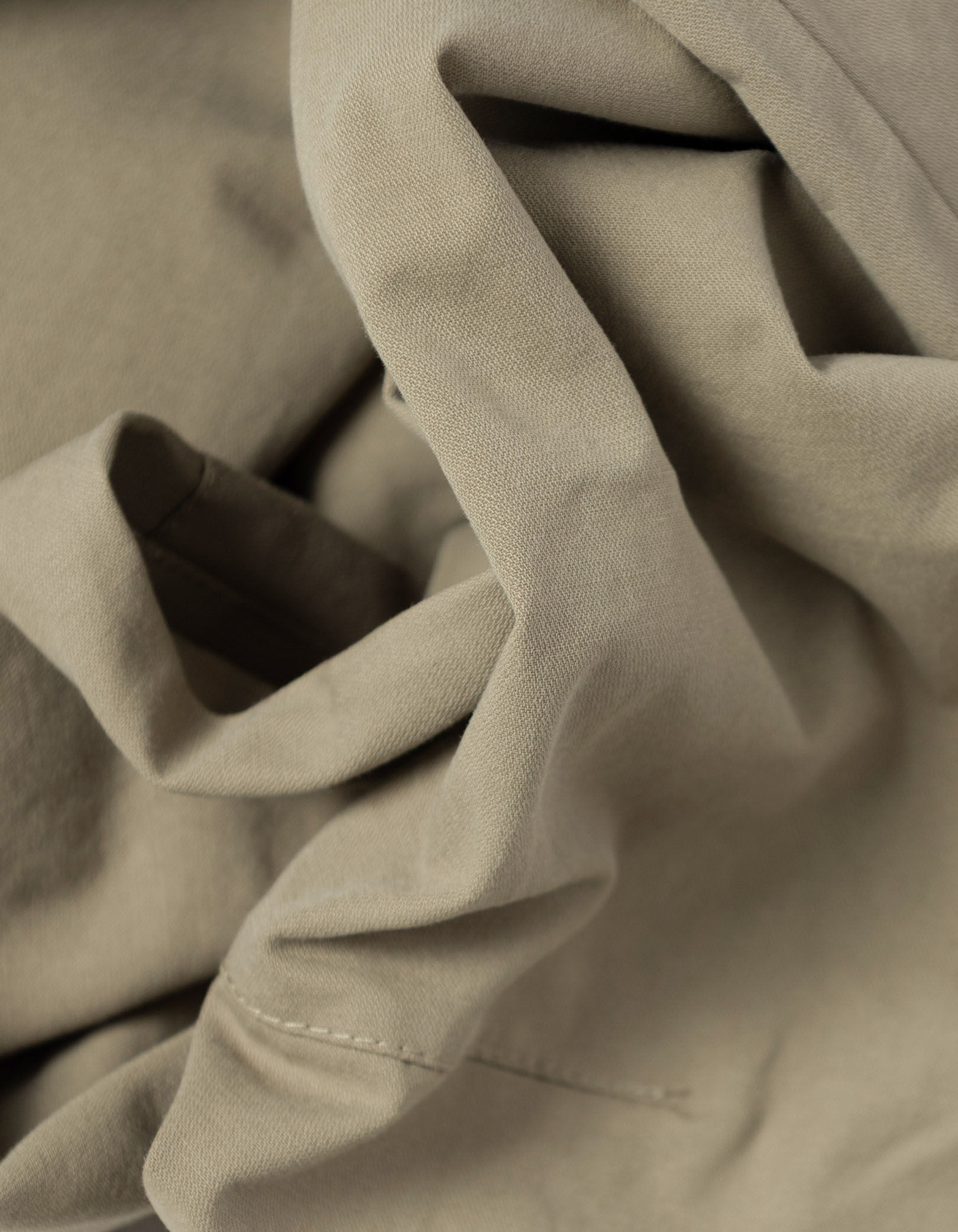 Pantalon ballon kaki à pinces Femme