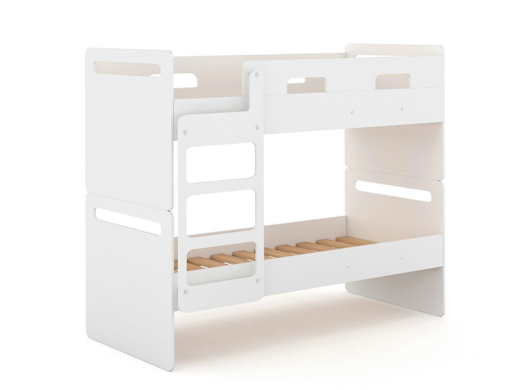 LEVIS - Lit superposé séparable 90x190 Blanc