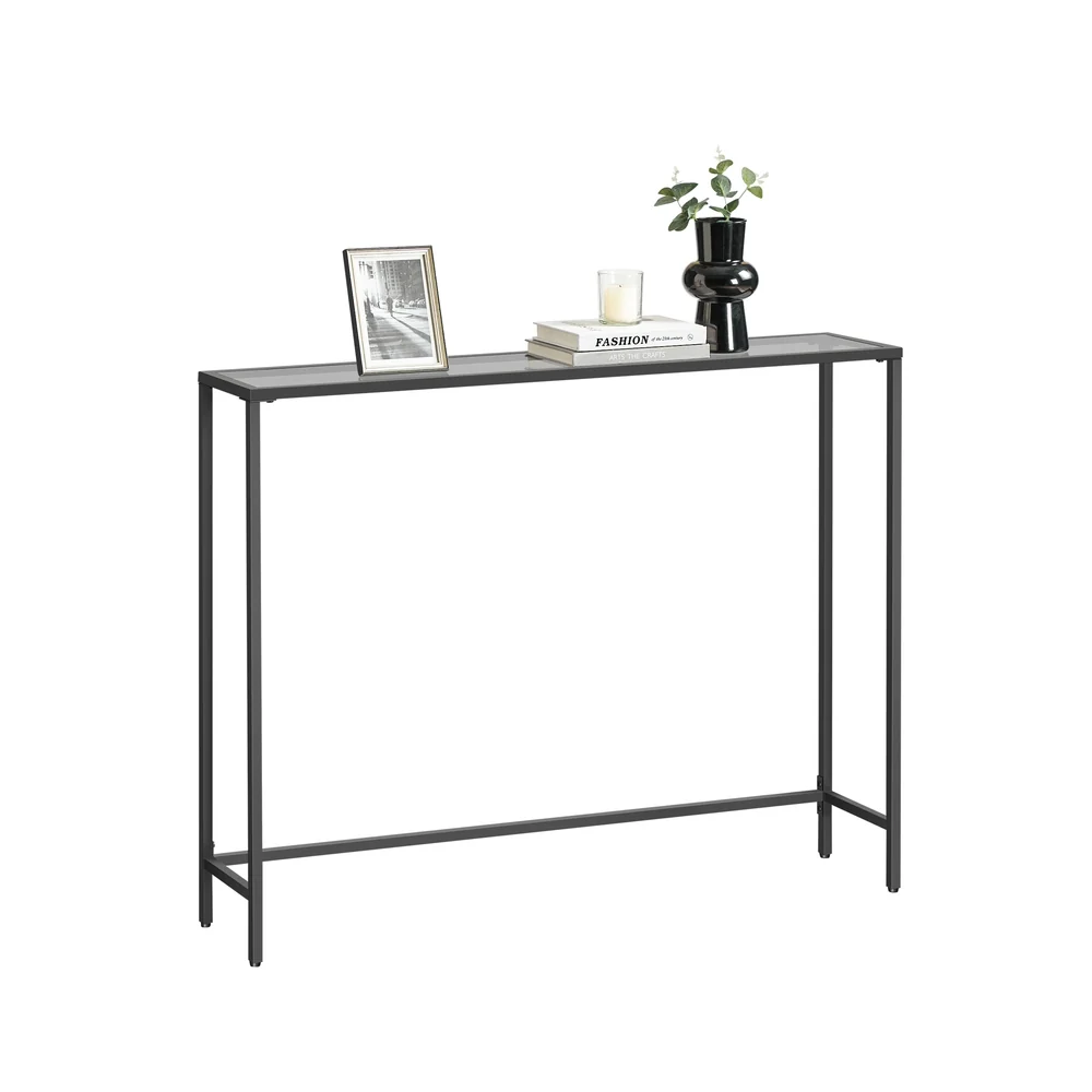Table console en verre
