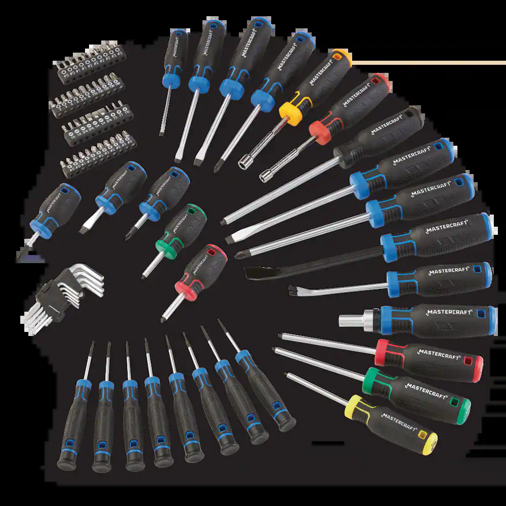 Mastercraft 80-pc Screwdriver Set