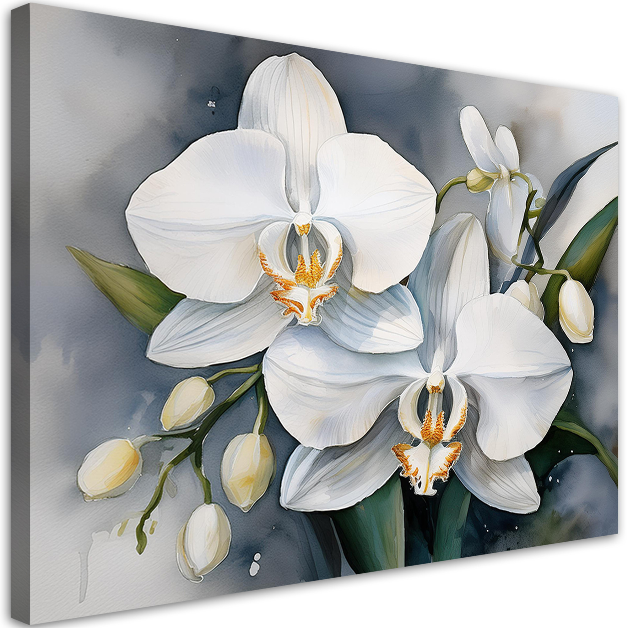 Feeby Obraz na płótnie, Kwiat Orchidei Abstrakcja 60x40