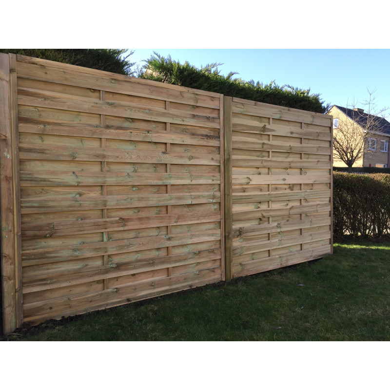 Ecran d'occultation Classic droit 180 x 180 cm SOLID