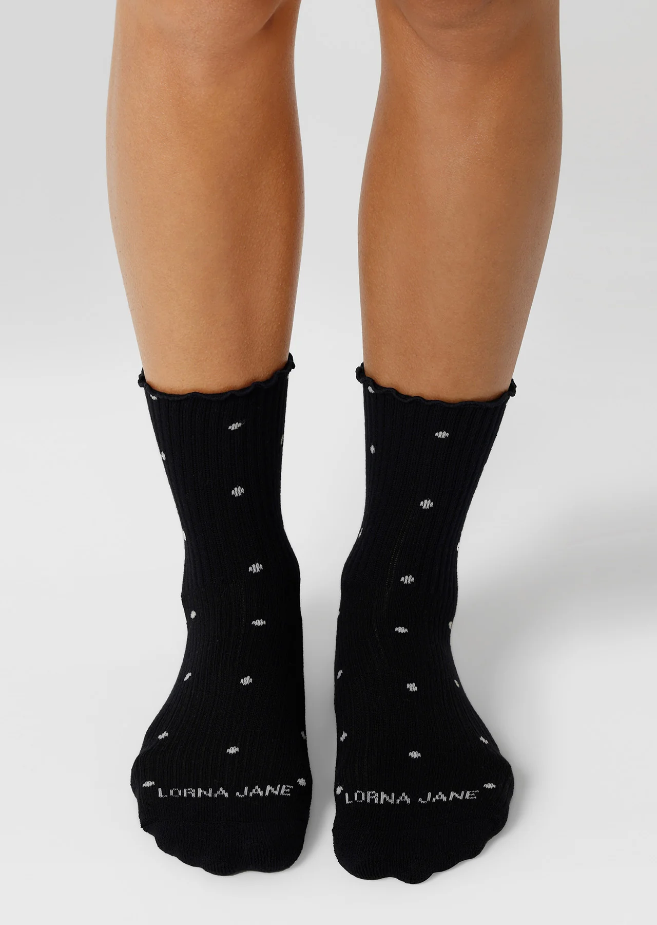 Sweet Spot Pilates Grip Crew Socks