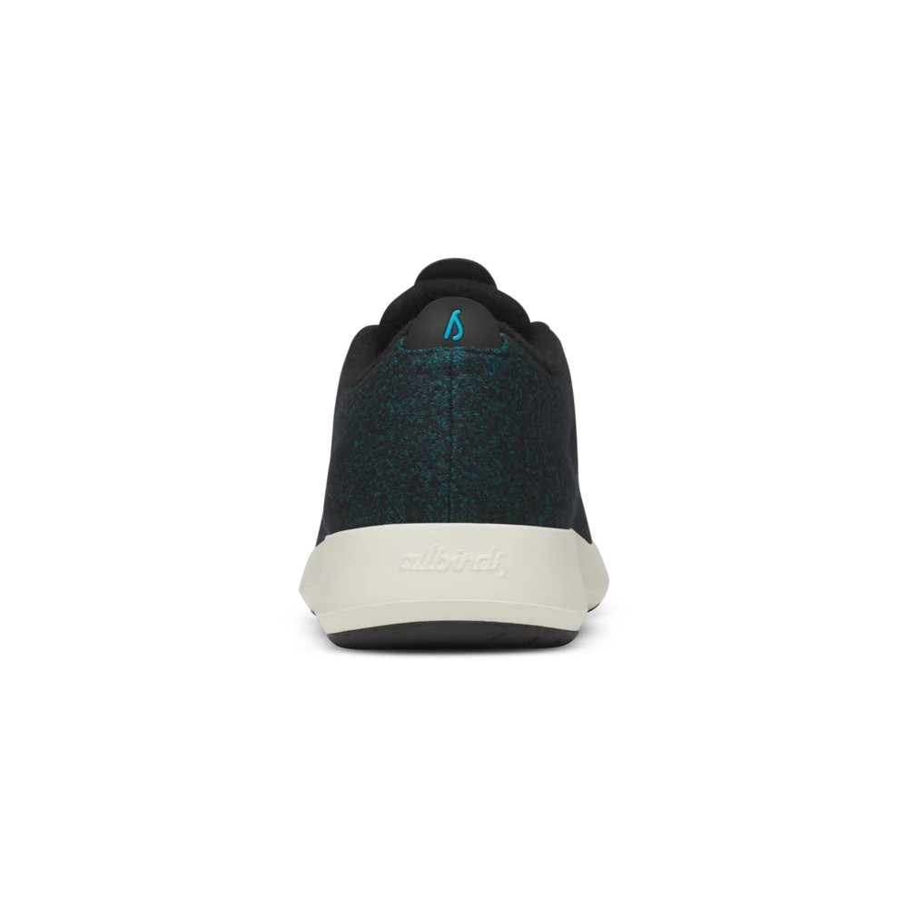 Women's Wool Runner Mizzle - Natural Black/Chasm Teal (Stony Cream Sole)