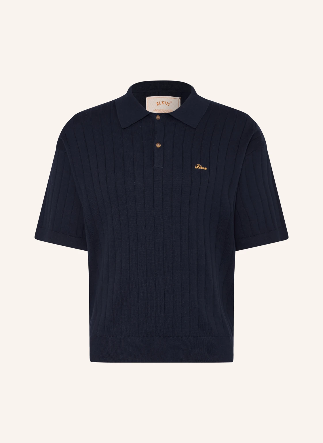 BLKVIS Strick-Poloshirt