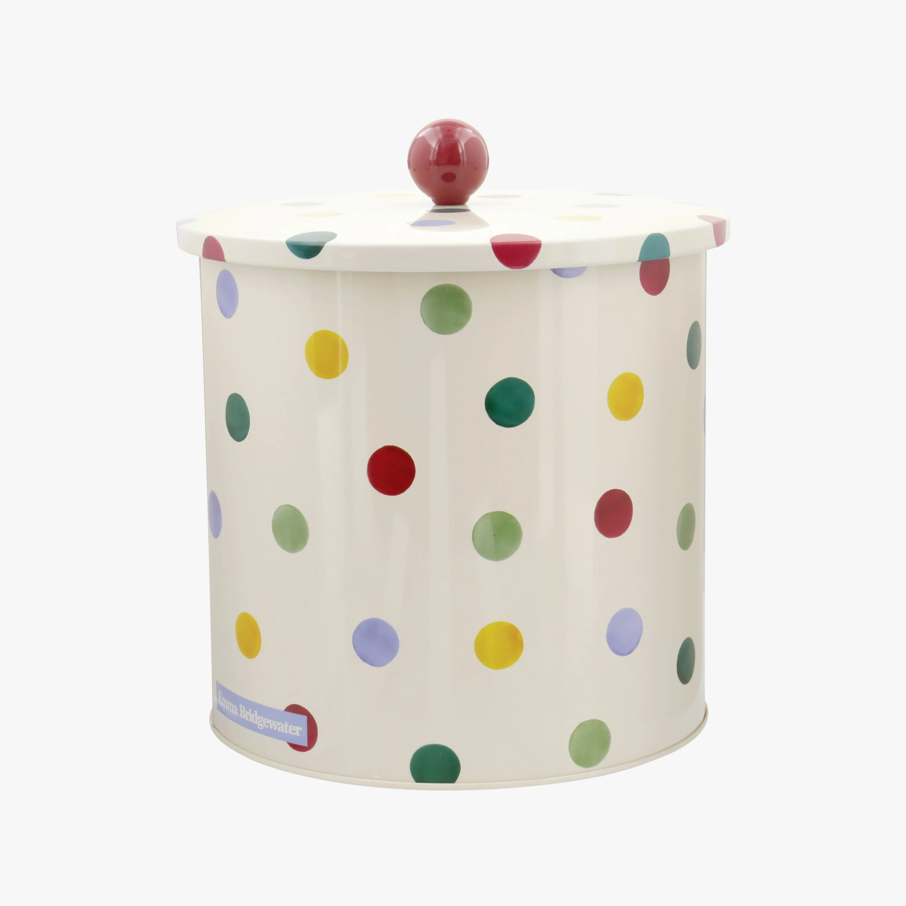 Polka Dot Biscuit Barrel