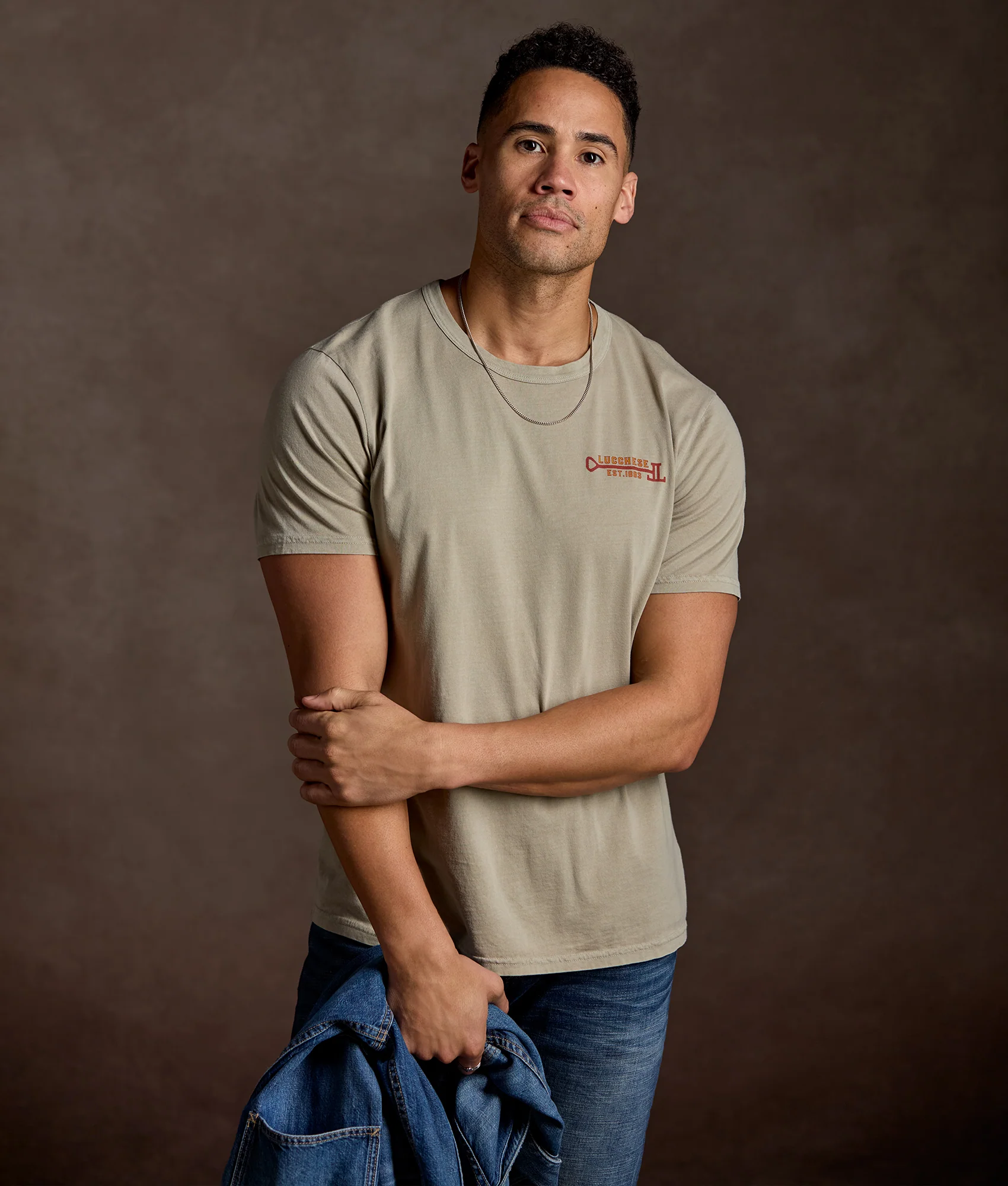 Longhorn Stamp Tee - Sand