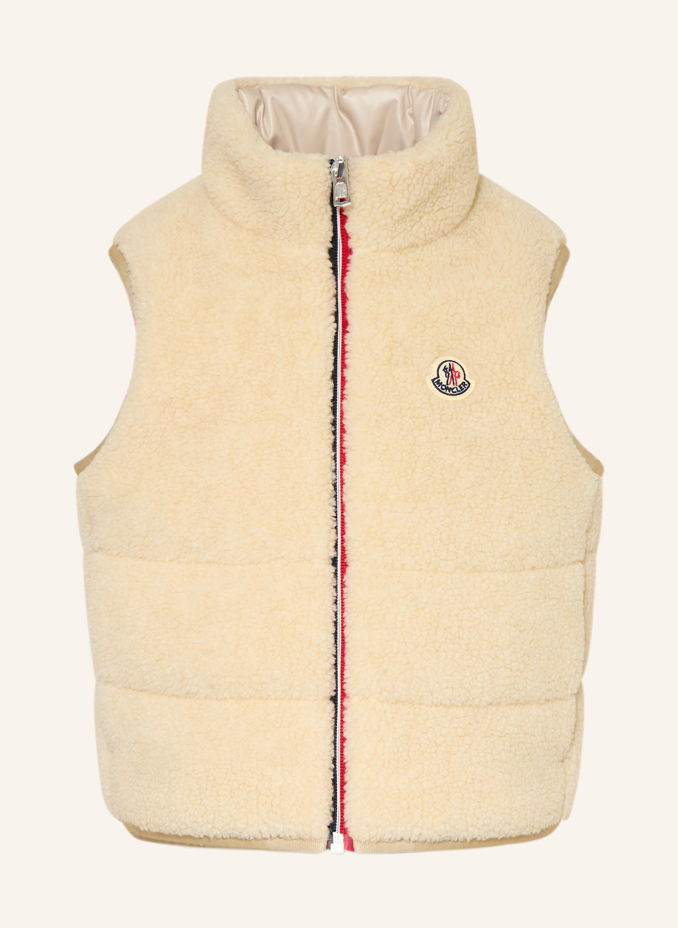 MONCLER enfant Teddyfell-Weste ORIN