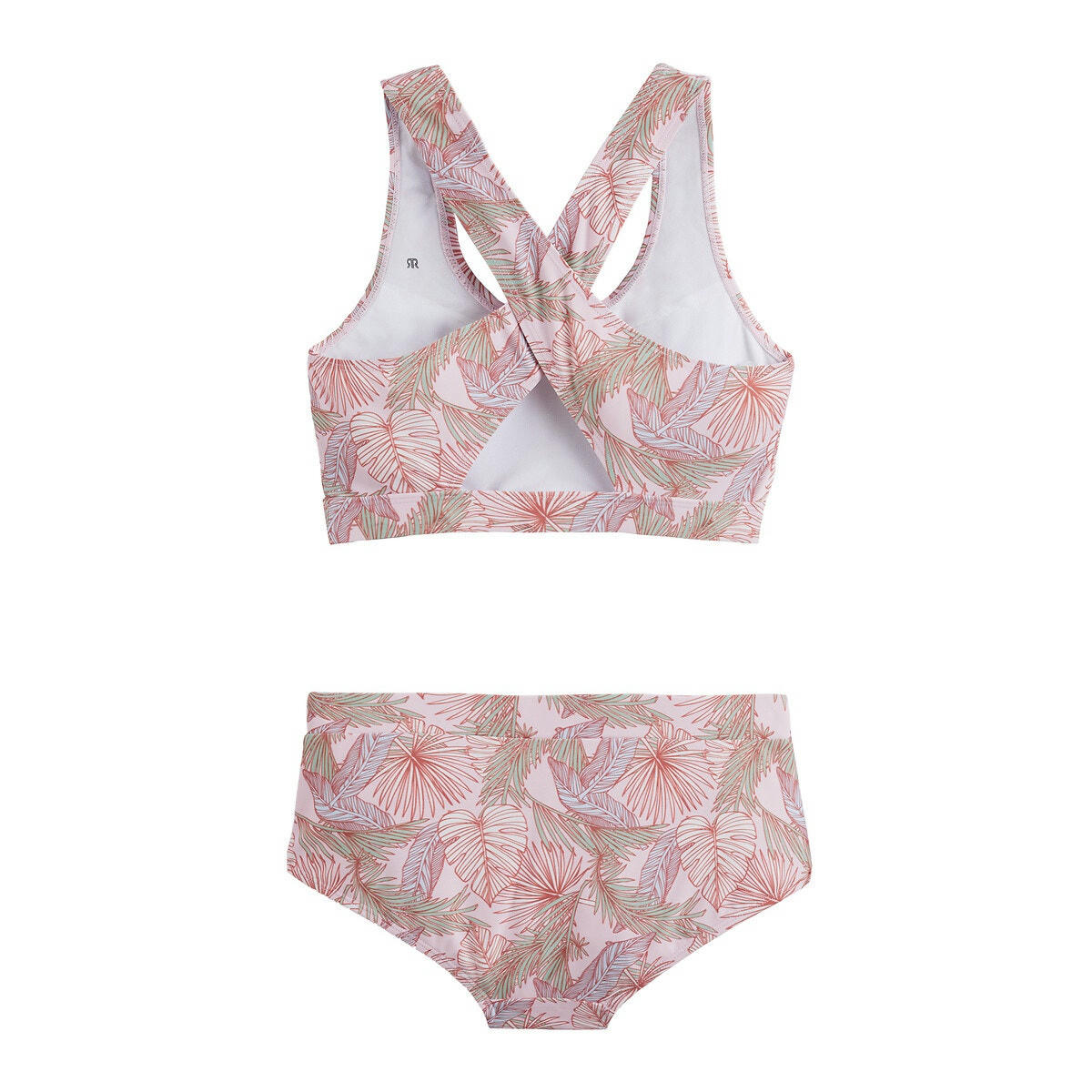 Maillot de bain 2 pièces imprimé