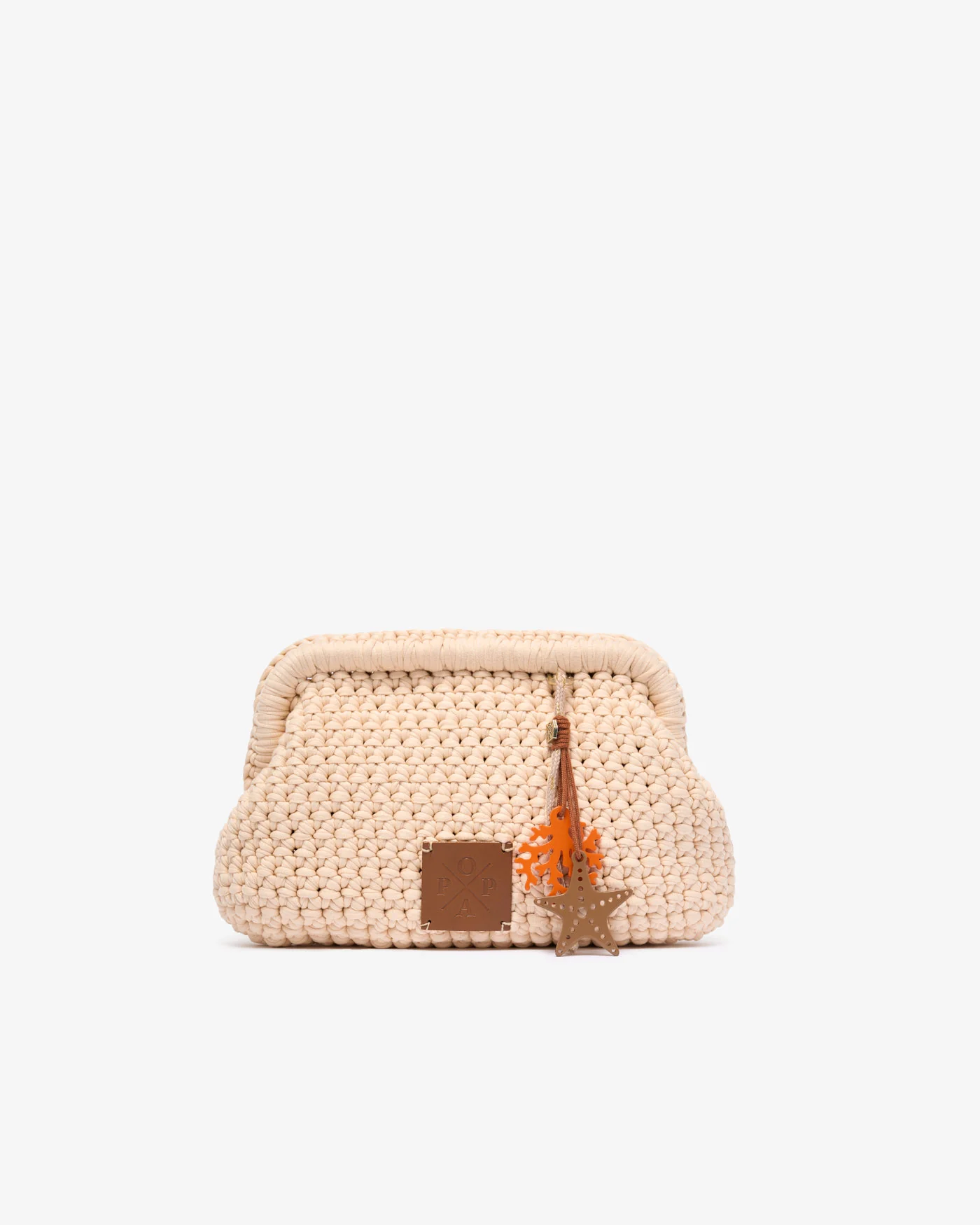 Bolso Oasis Crochet Beige