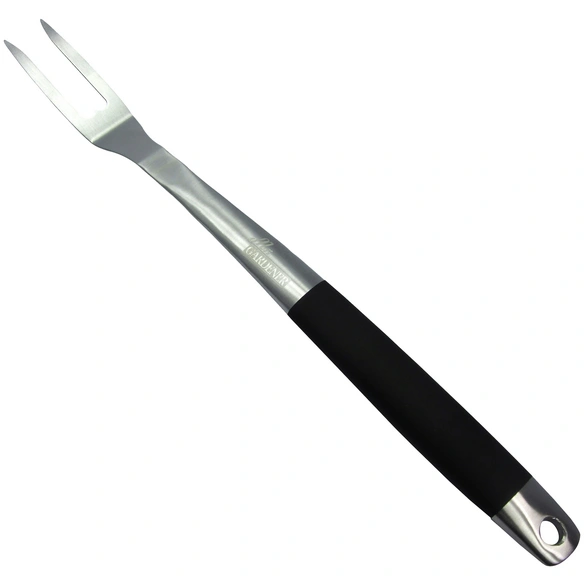 Grillgabel, Länge: 44,5 cm, aus Edelstahl
