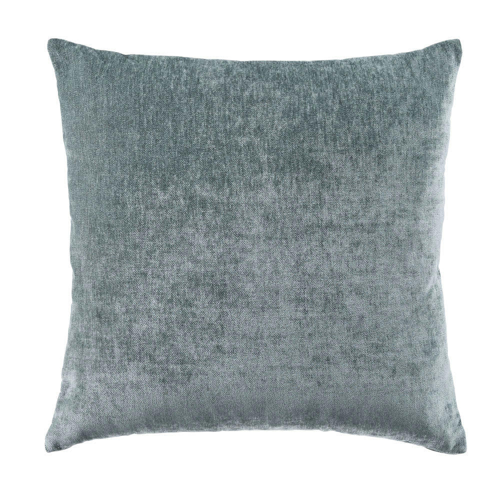 VINTAGE VELVET - Coussin en velours vert jade 60x60