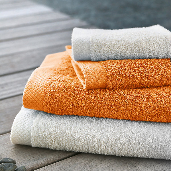 Drap de douche 70x140 cm PURE Orange 550g/m2