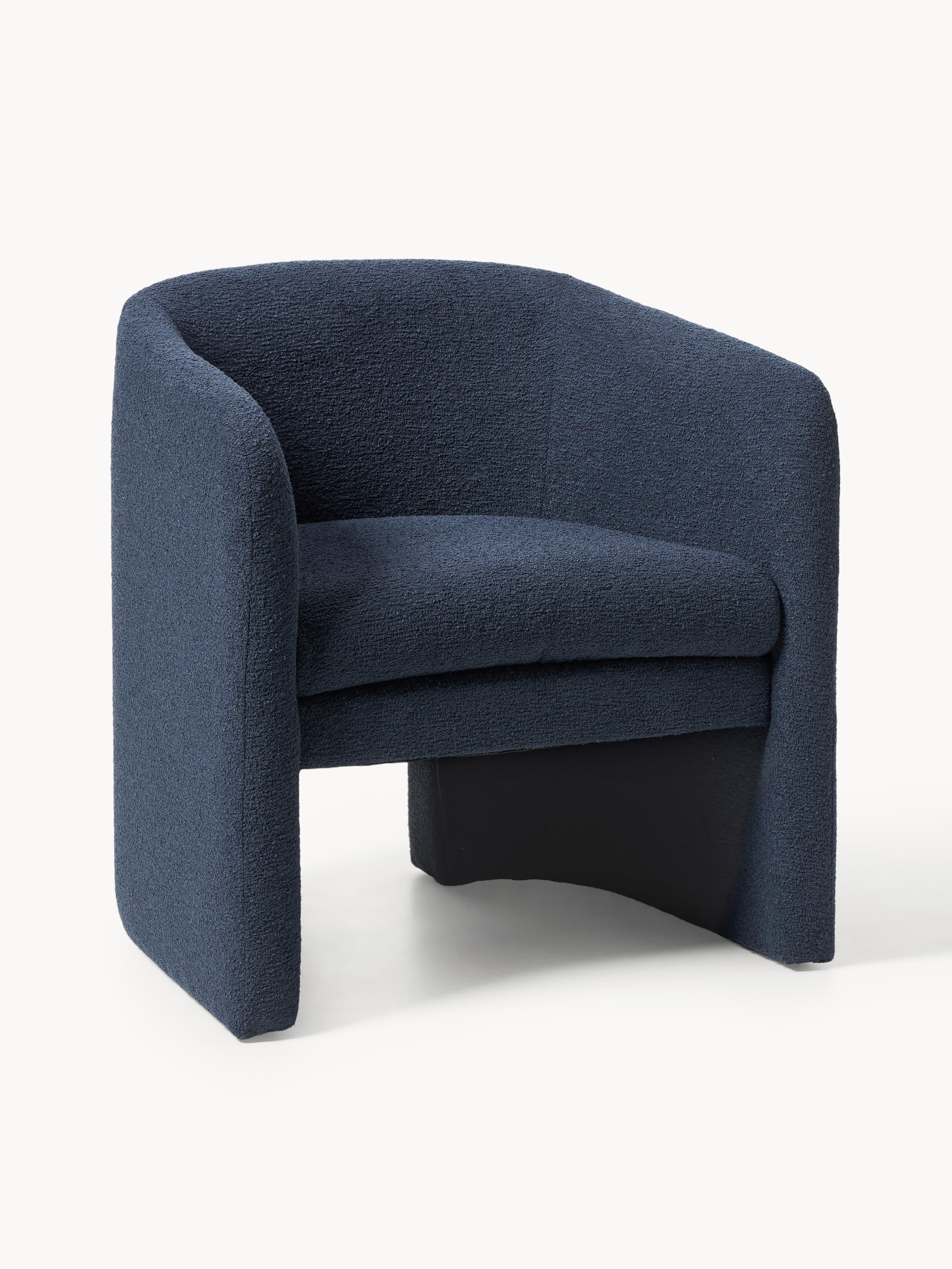 Bouclé-Loungesessel Mairo