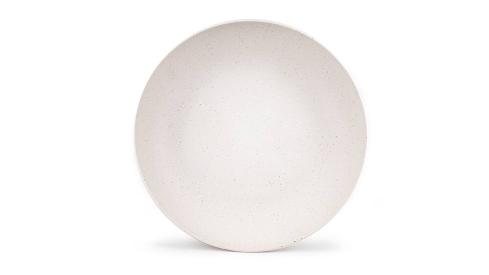 CANVAS Eco-Friendly Bamboo & Nut Husk Shallow Serving Bowl, 13-in