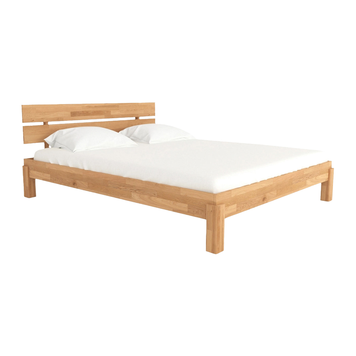 by fonQ Dozy Bedframe 140 x 200 cm - Eiken