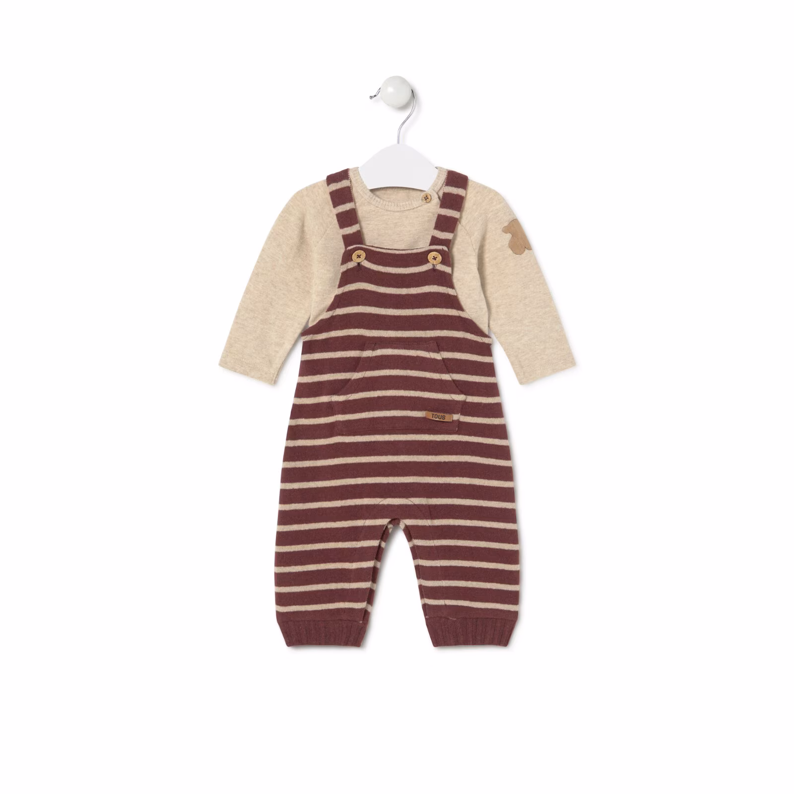 Conjunto de niño Garnet granate