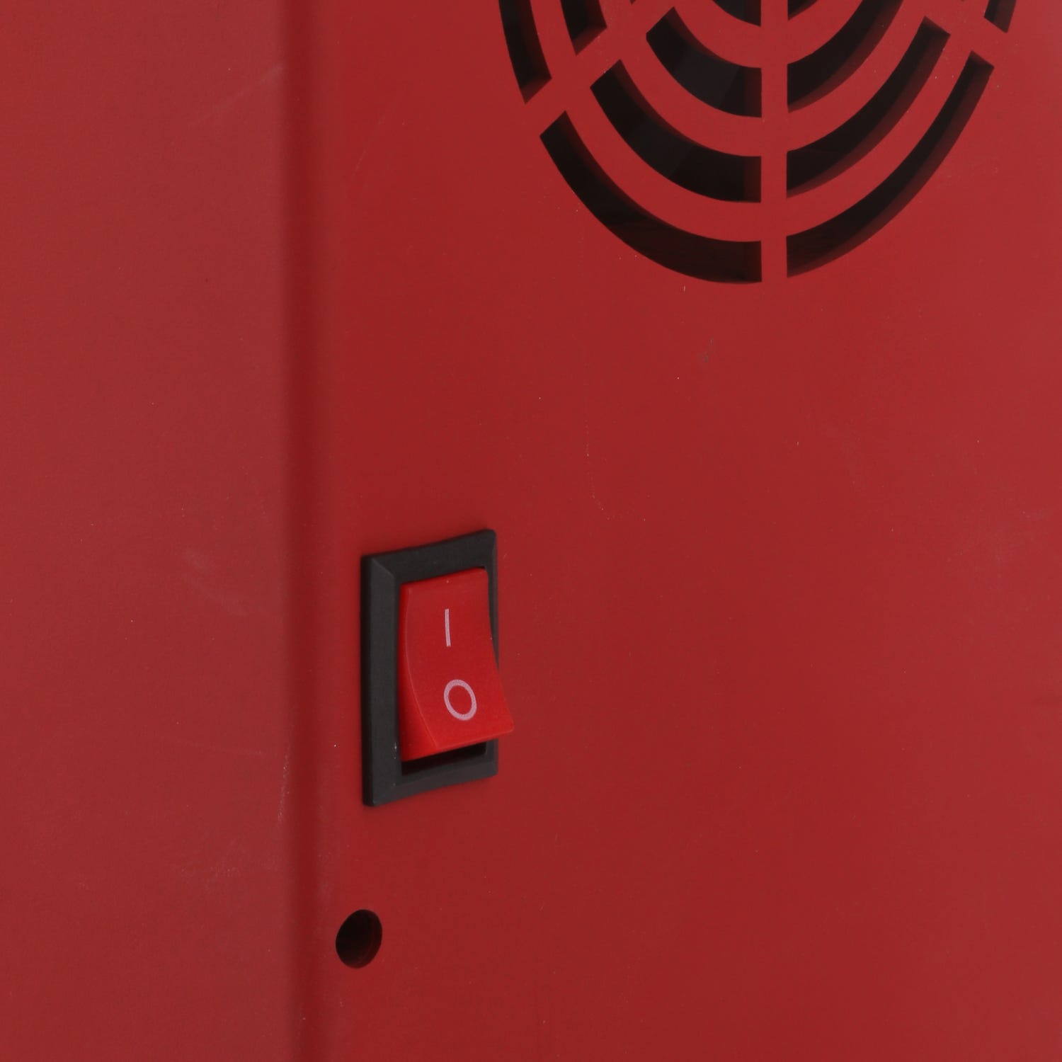 Lanterna rossa elettrica effetto camino 600 W