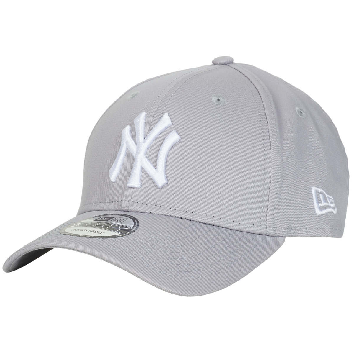 New-Era - LEAGUE BASIC 9FORTY NEW YORK YANKEES - Grey / White