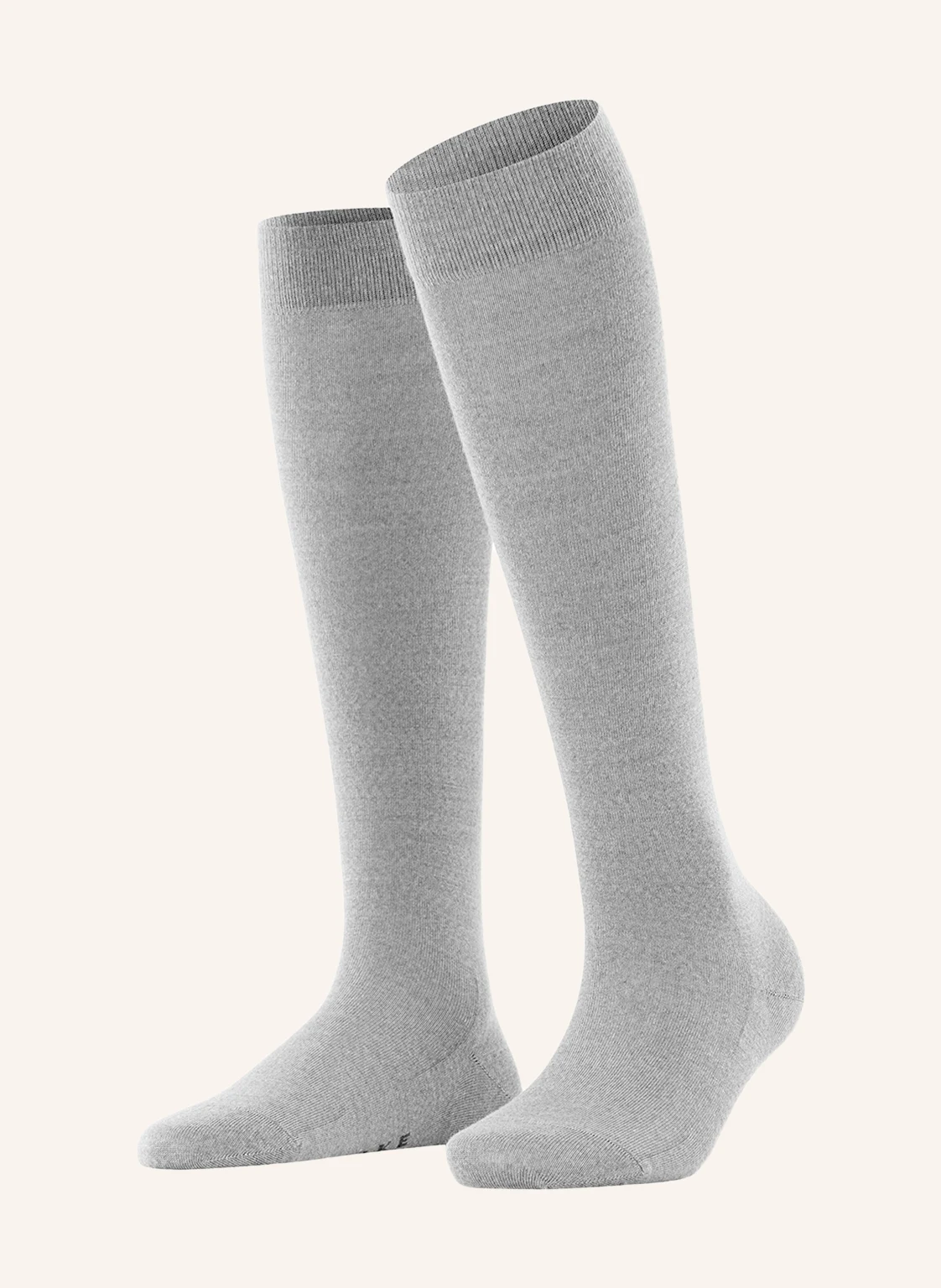 FALKE Kniestrümpfe SOFTMERINO mit Merinowolle