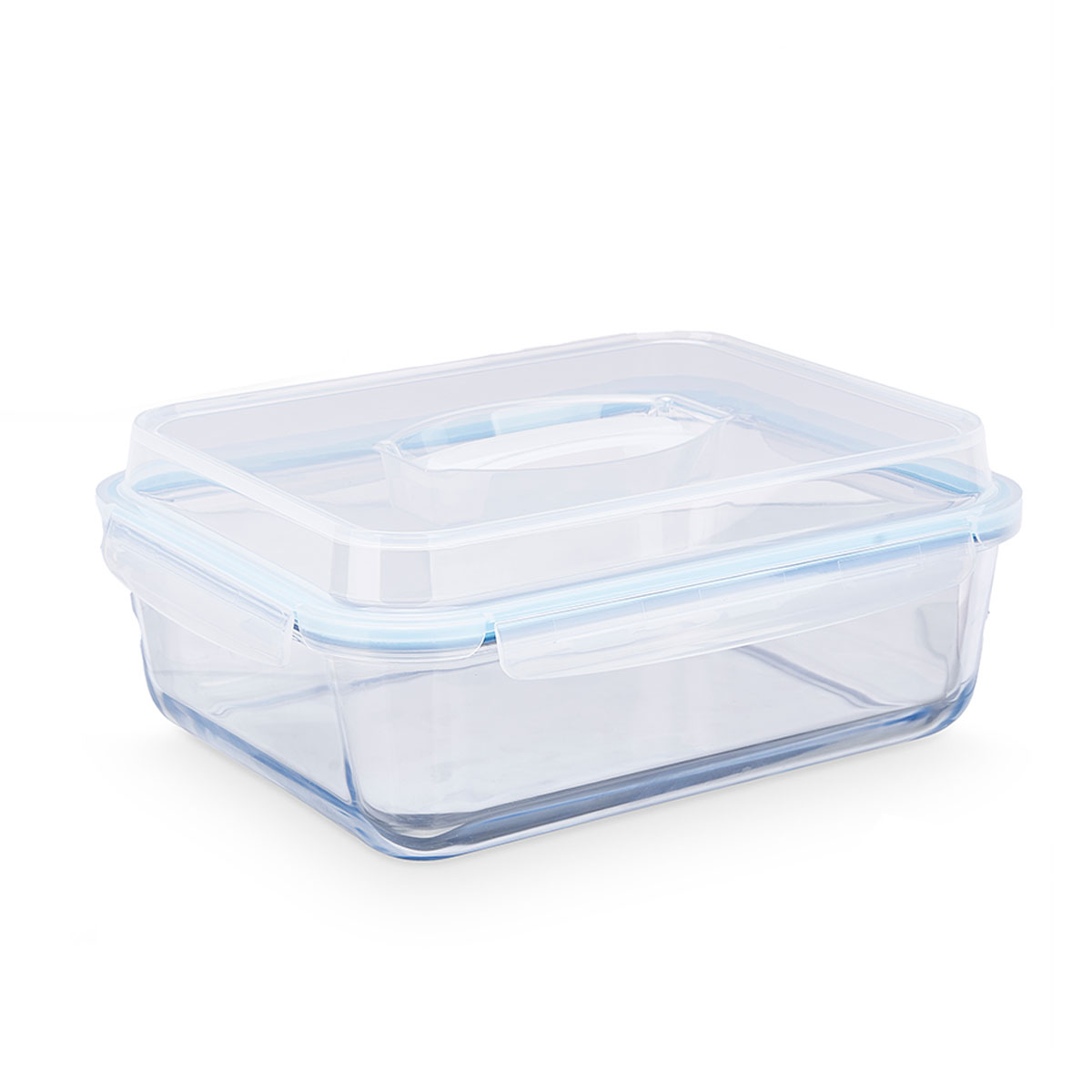 Caixa Em Vidro Para Charcutaria Fatiada 4,8L