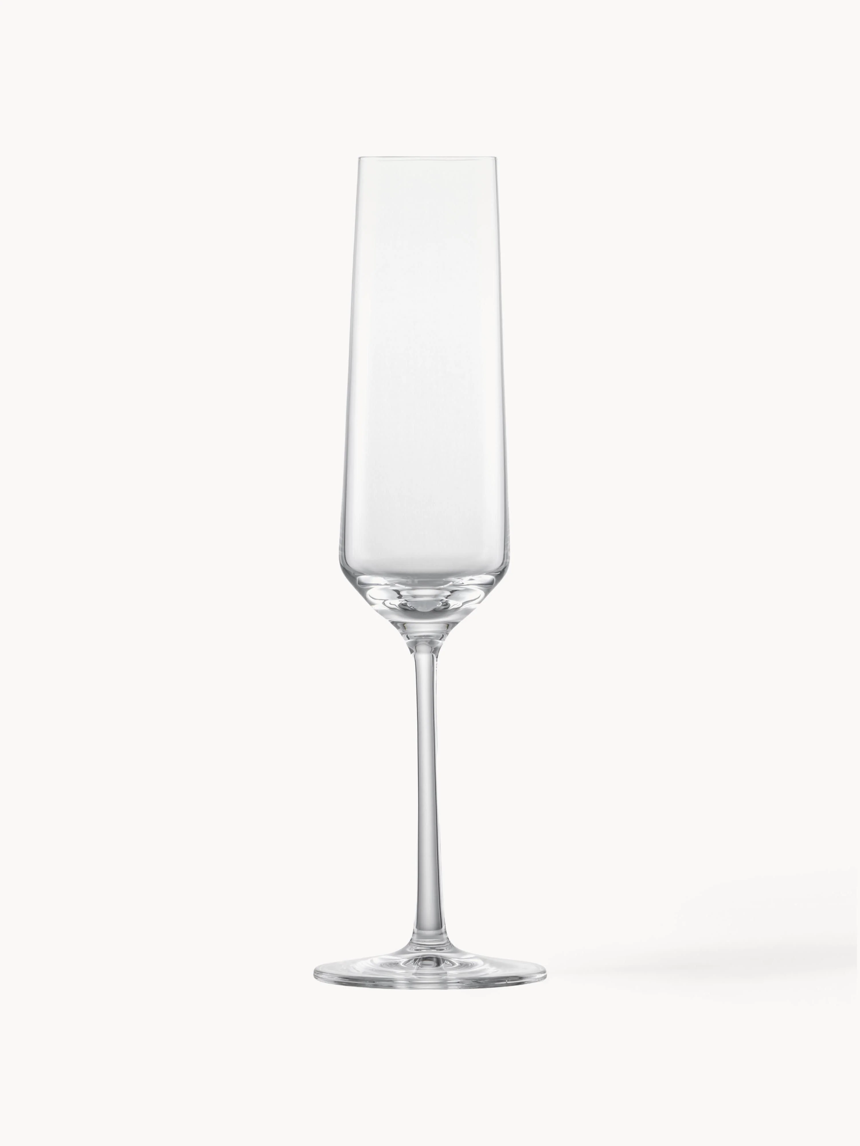 Kristall-Champagnerflöten Pure, 2er-Set