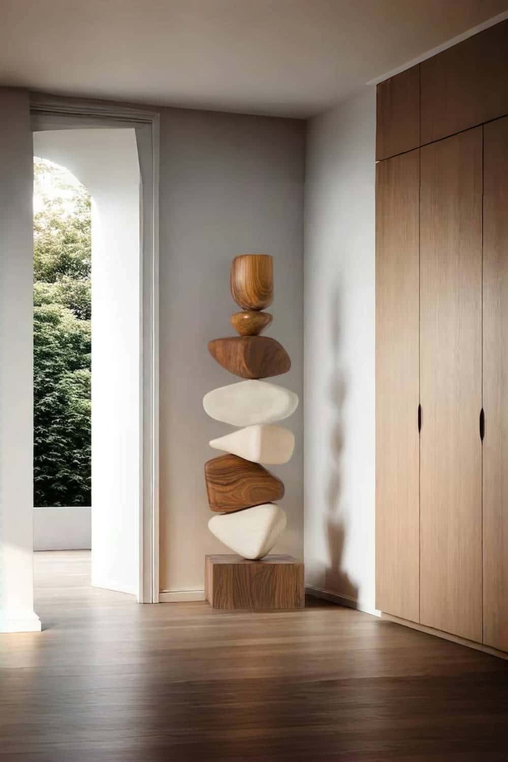 Large Wooden Sculpture #WAB304