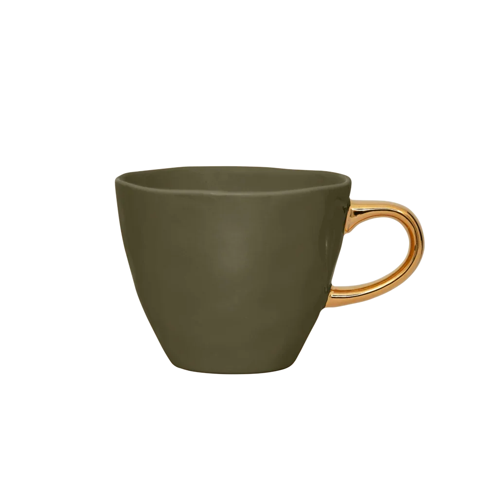 Urban Nature Culture Good Morning kopje Coffee - Fir Green - 8,5x7cm
