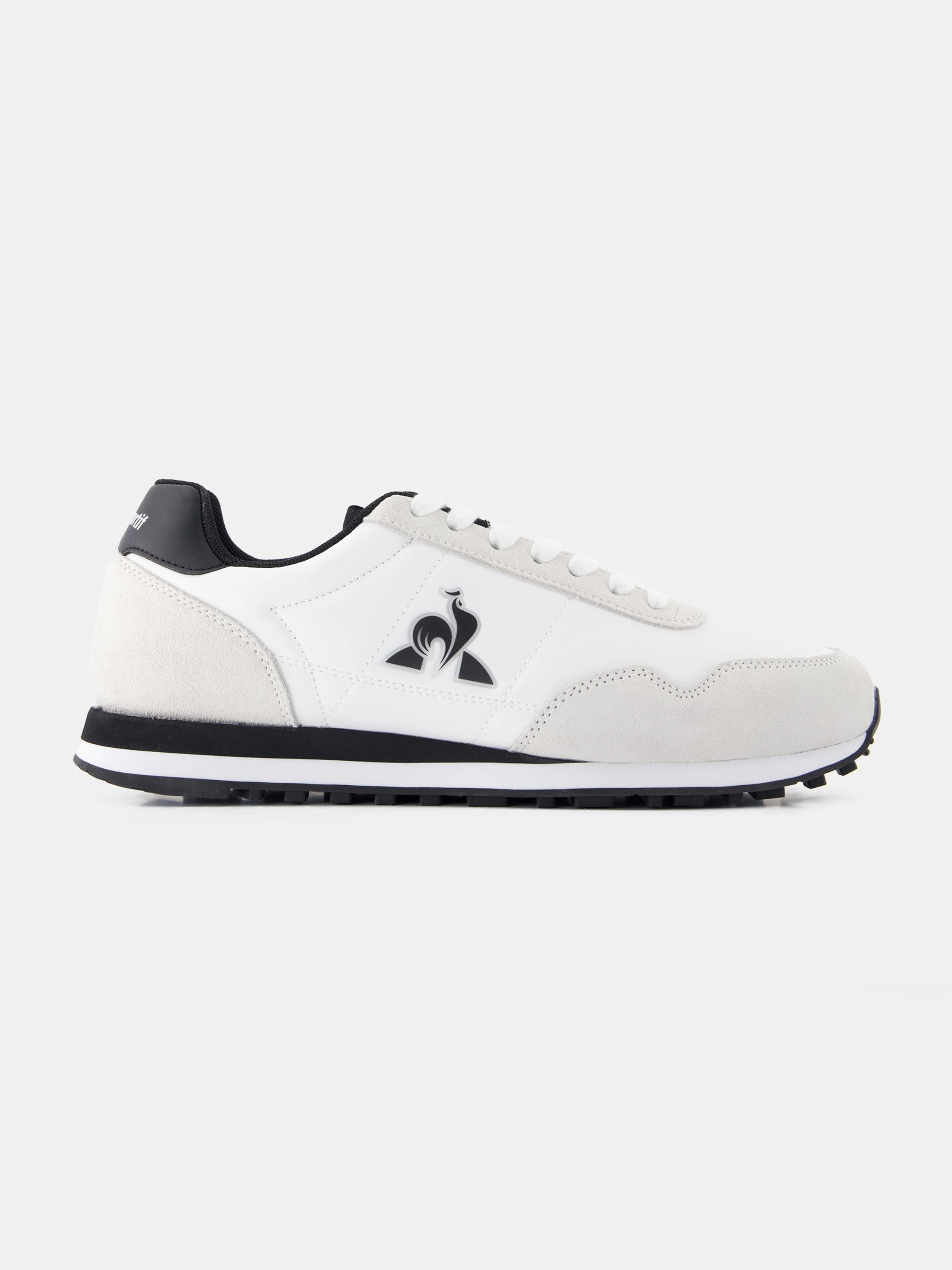 Sneakers retro-running en textile et suede Astra