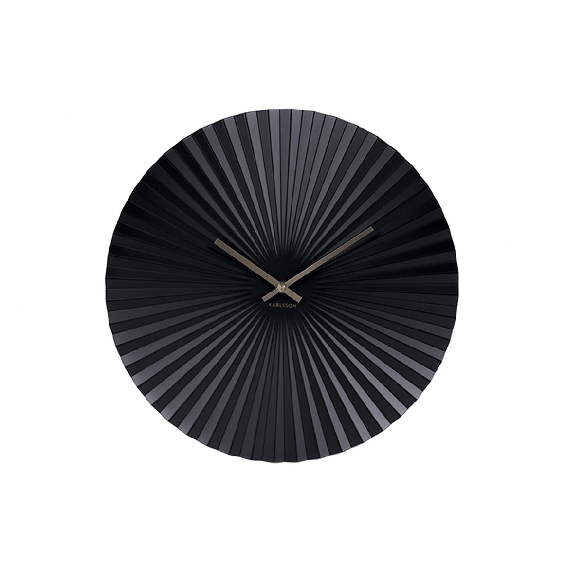 Karlsson wandklok Sensu - zwart - Ø40cm
