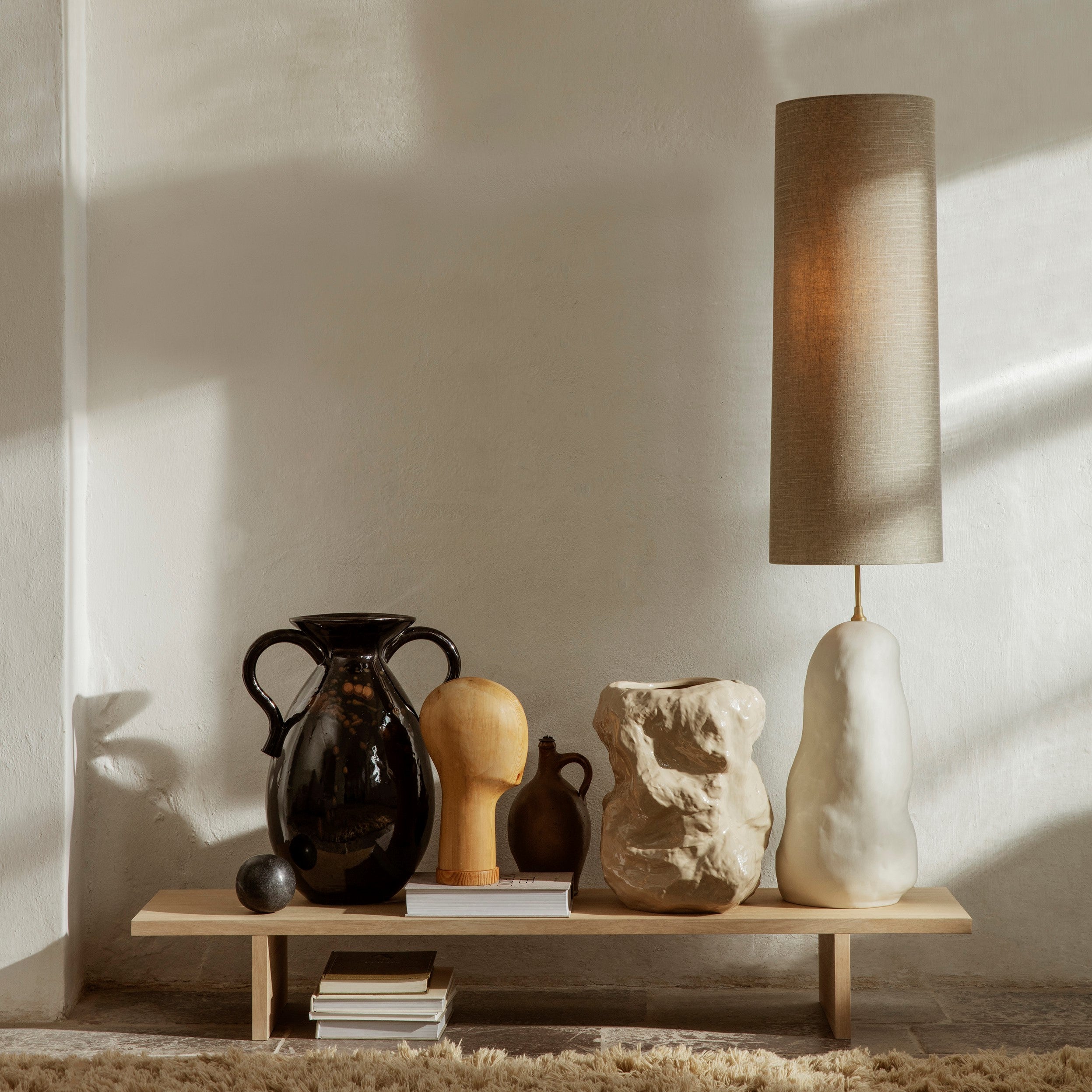 Ferm Living Hebe Lampenvoet - Large - Off-White