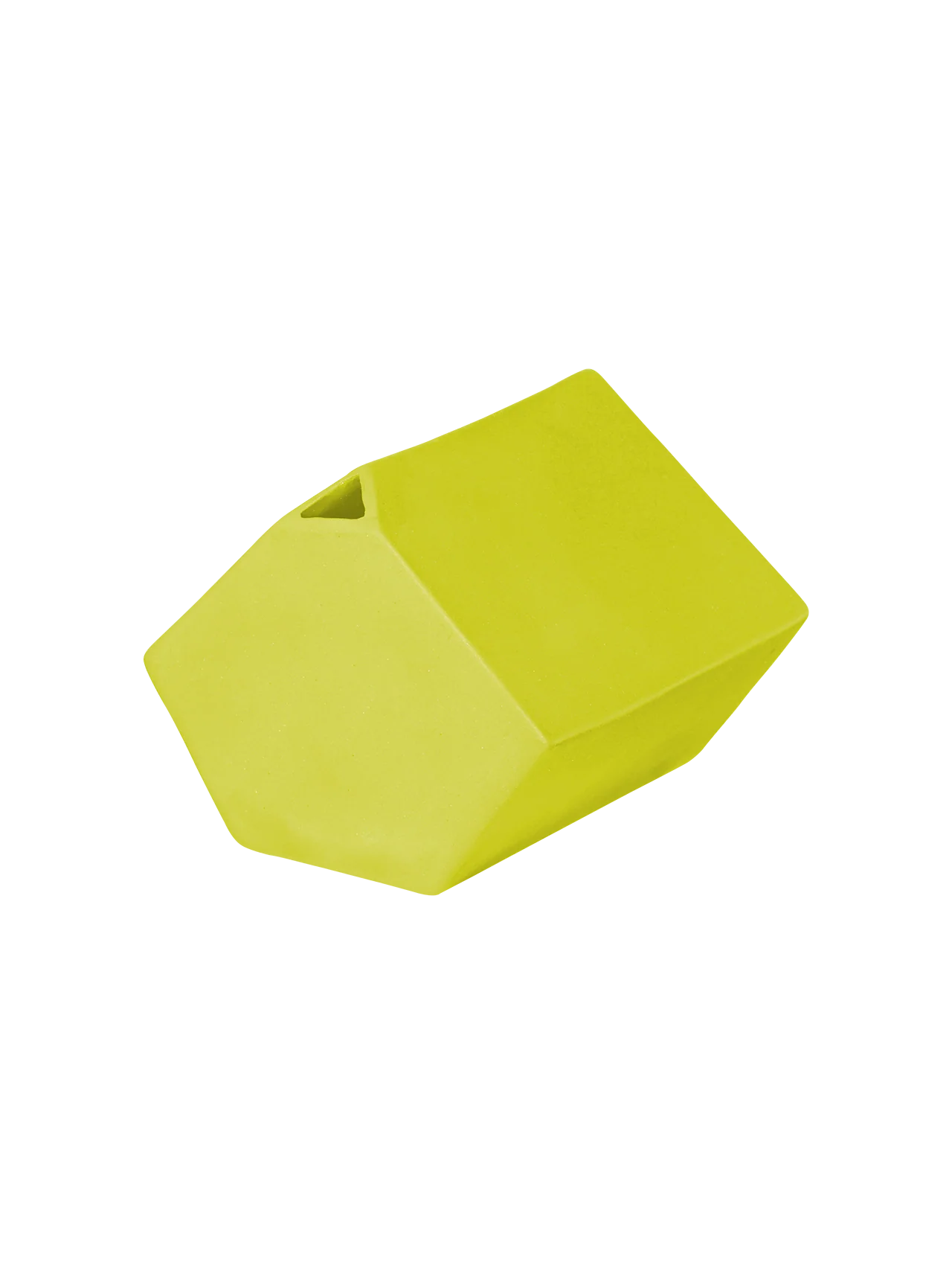 vase eckig, limette