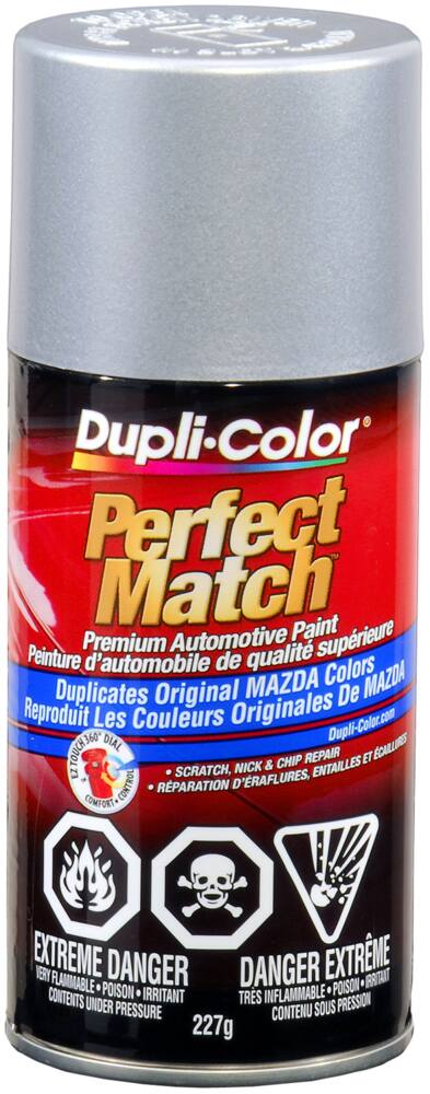 Dupli-Color Perfect Match Premium Acrylic Lacquer Automotive Aerosol Spray Paint, Graphite Mica (38R), 227-g