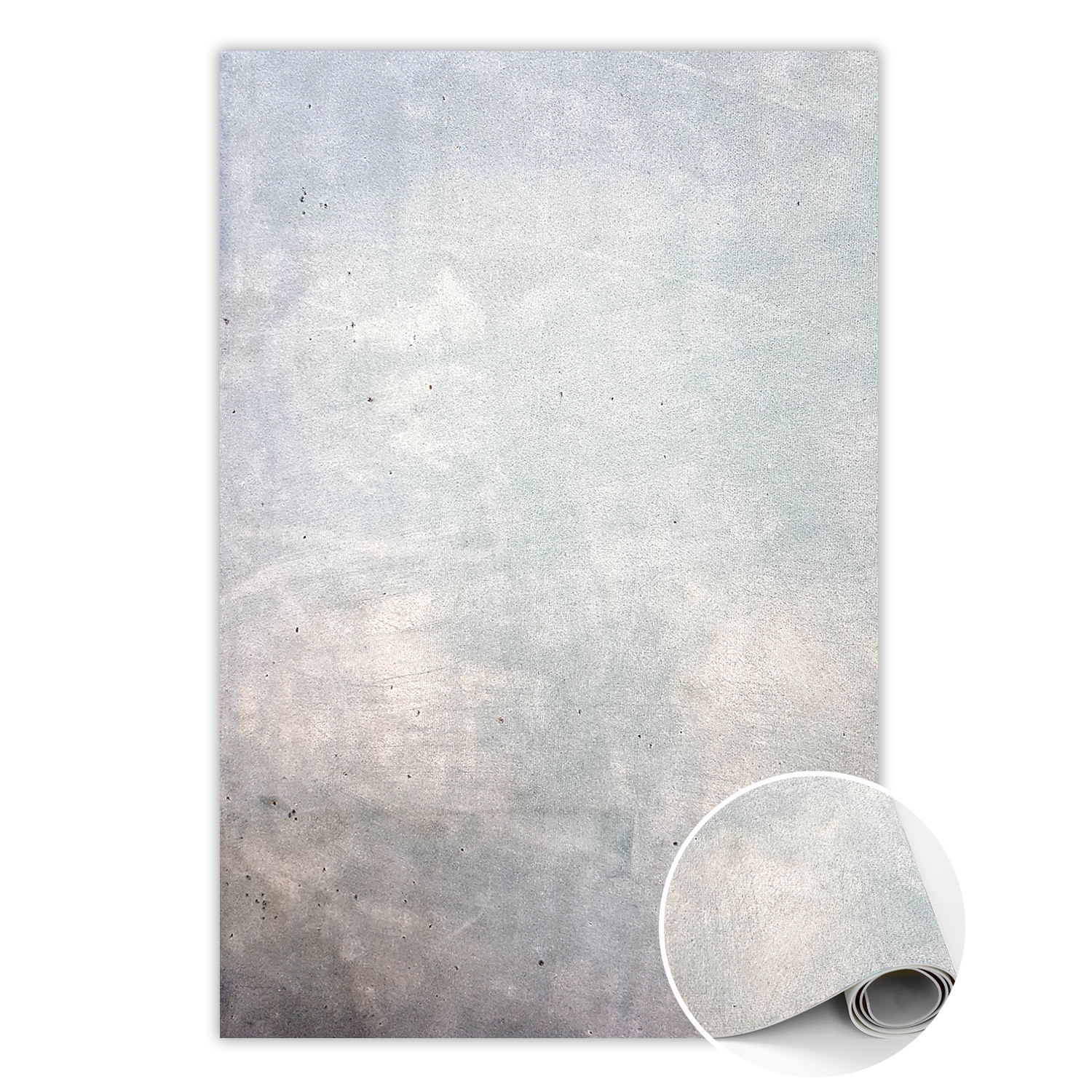 Dywan winylowy wewnętrzny Gładki beton 60 x 90 cm