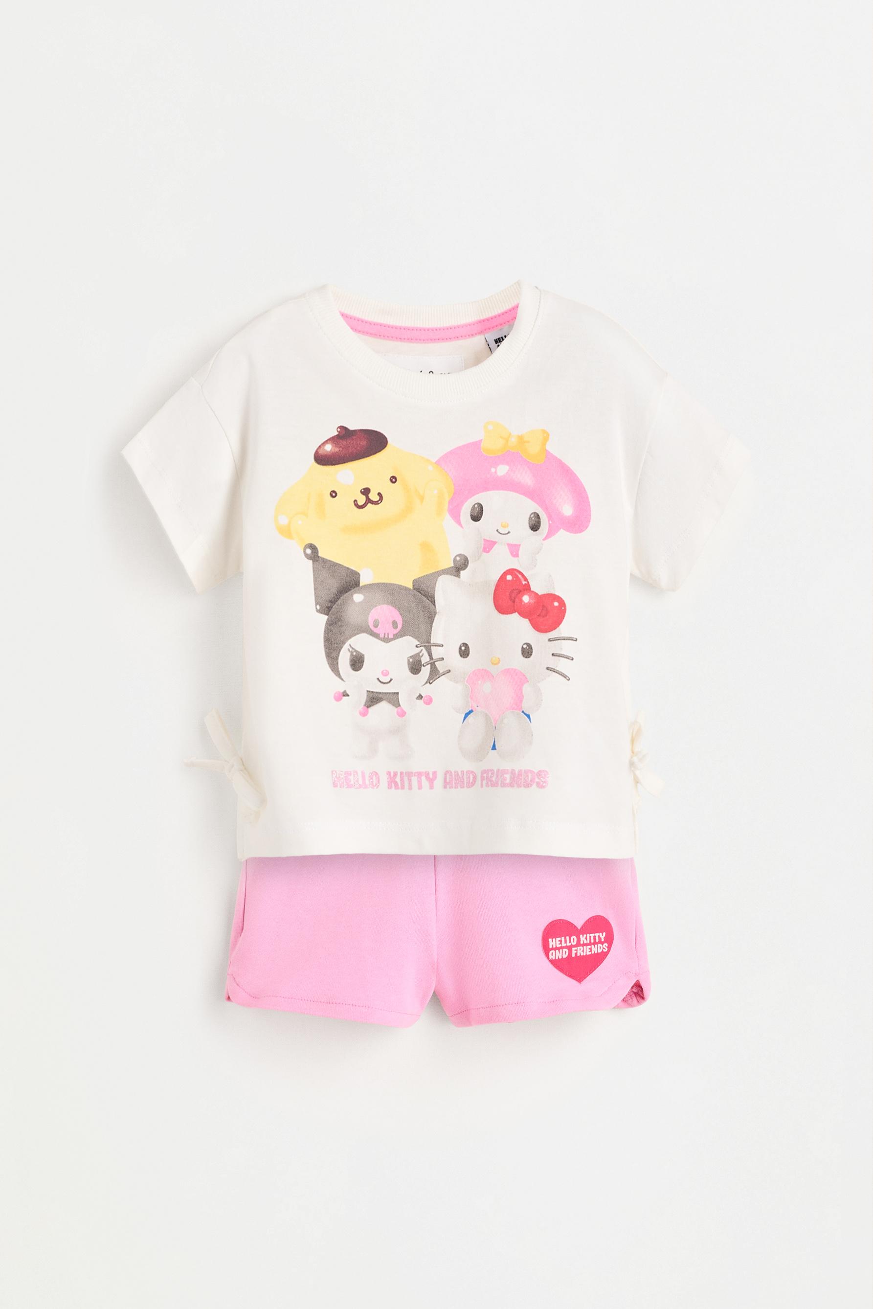 Set Hello Kitty ©SANRIO camiseta y short