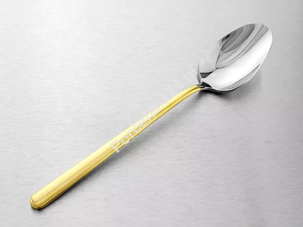 Komplet sztućców 65 cz. na 12 osób Hisar - Bahama Gold (4.0/3.0mm) złocone