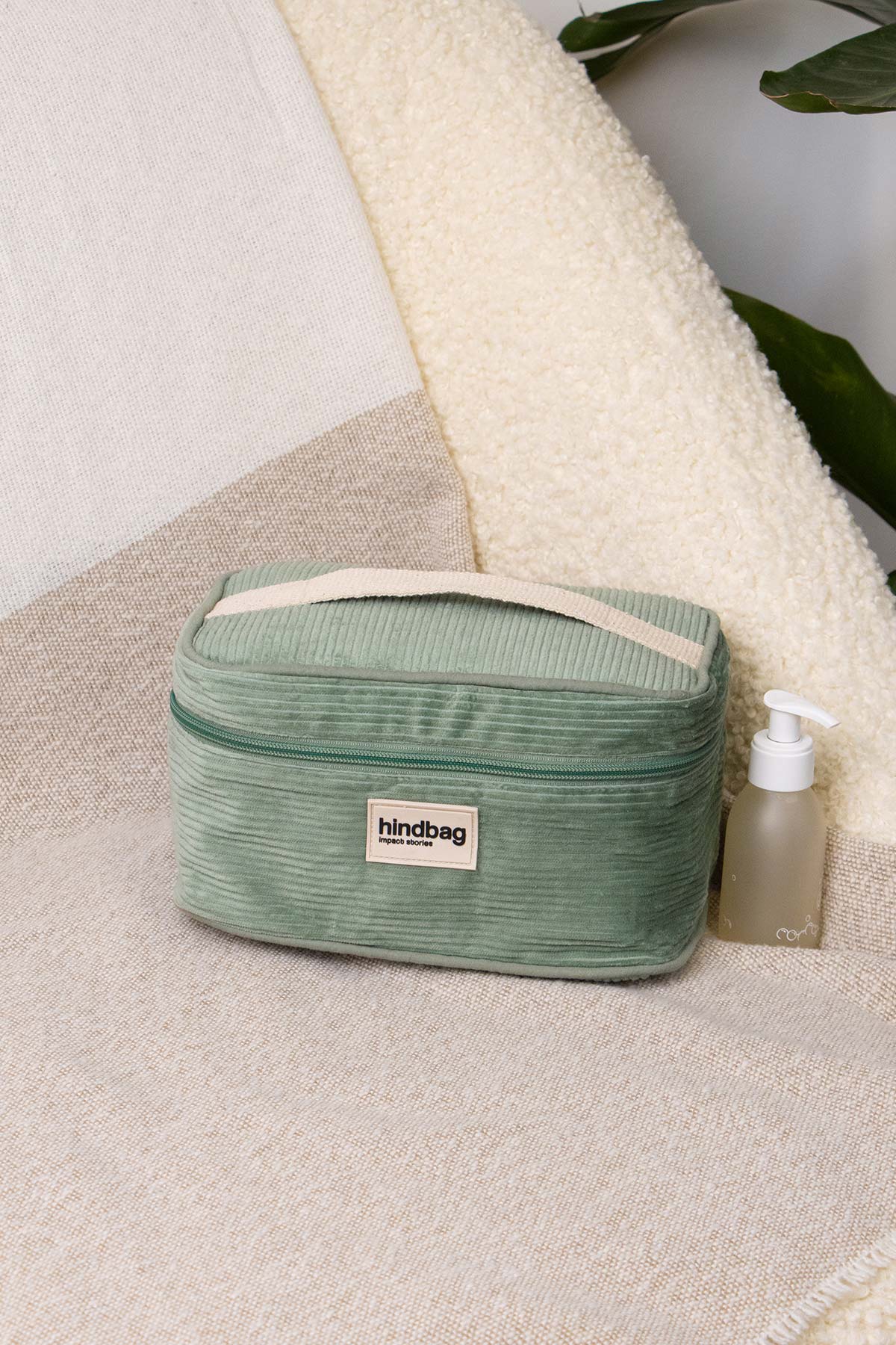 Vanity Gaspard Velours Vert d'eau