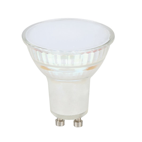 Lot 3 ampoules LED spot réflecteur GU10 345lm 4.8W = 50W Ø5cm Diall blanc neutre