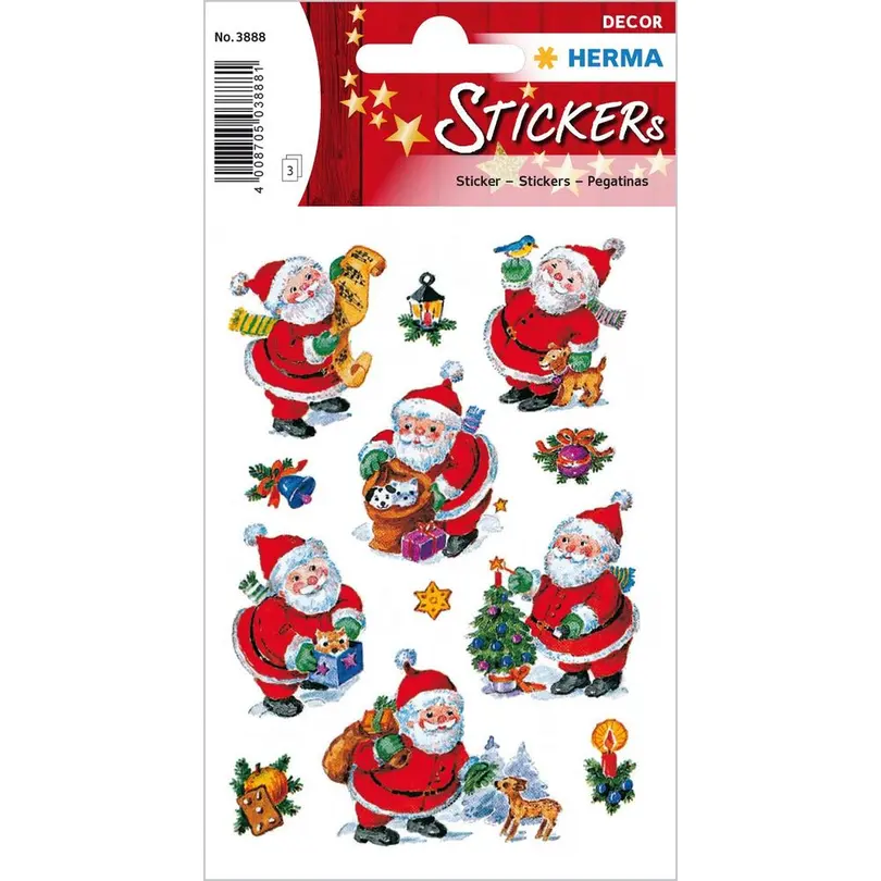 Sticker 3er-Set Nikolaus