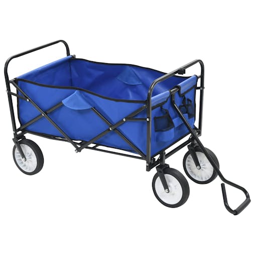 NNEVL Folding Hand Trolley Steel Blue