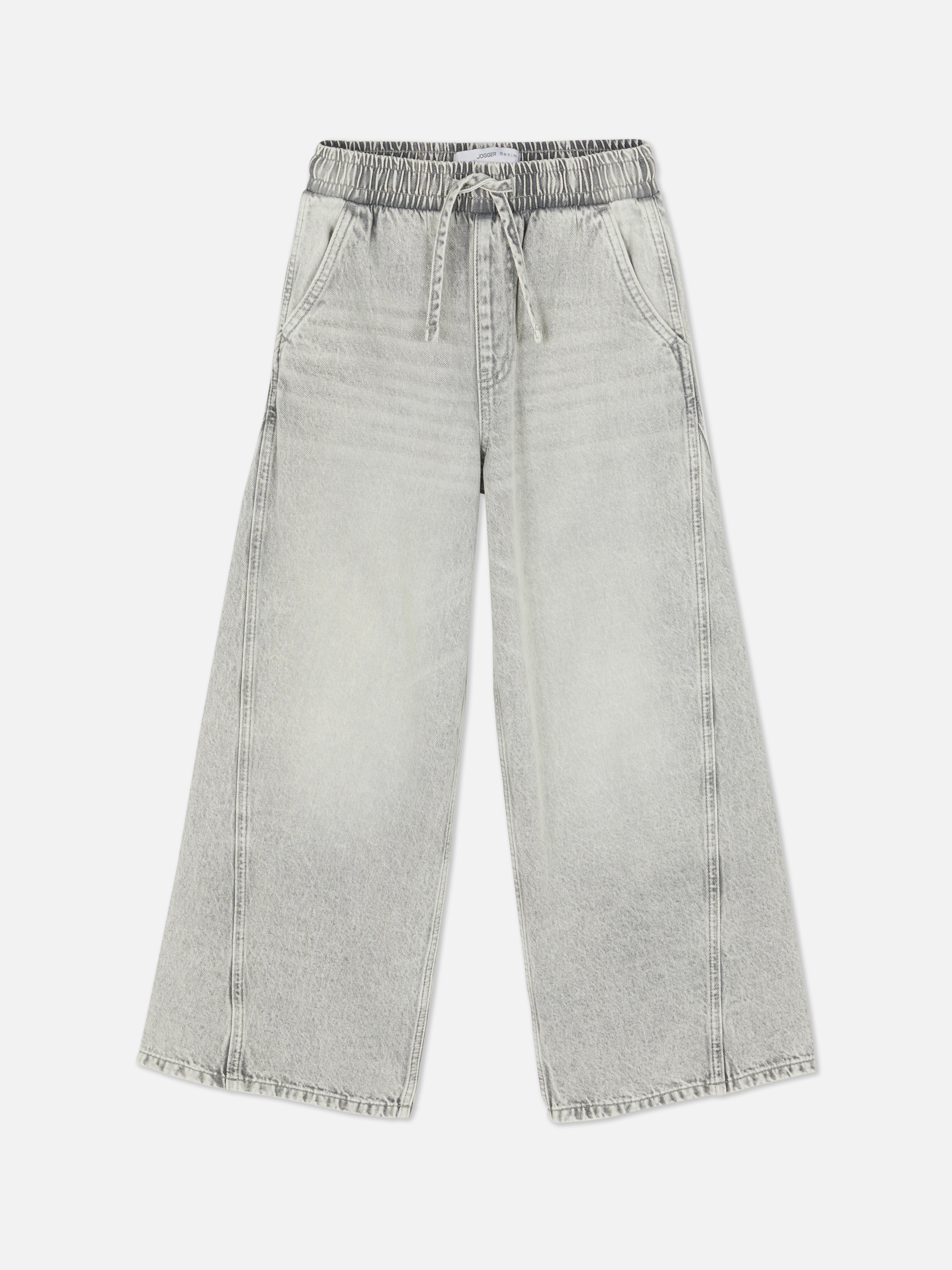 7-15yrs | Wide-Leg Jogger Jeans