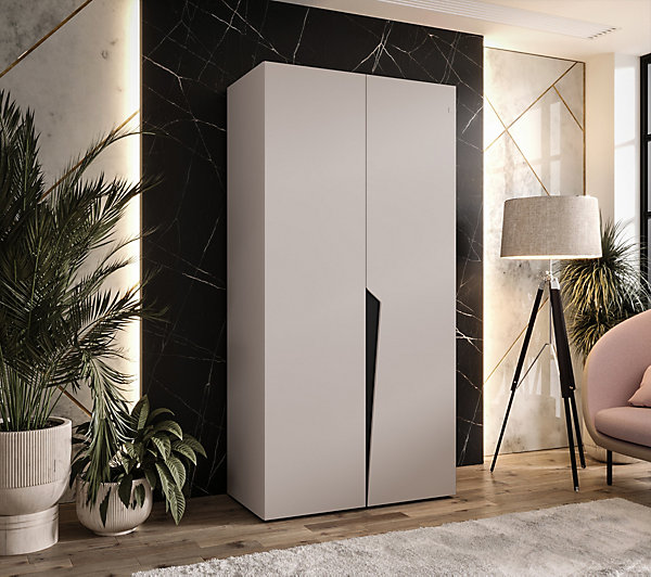 Armoire a portes battantes Piano 1 100 x H. 202 x P. 52, 2 portes